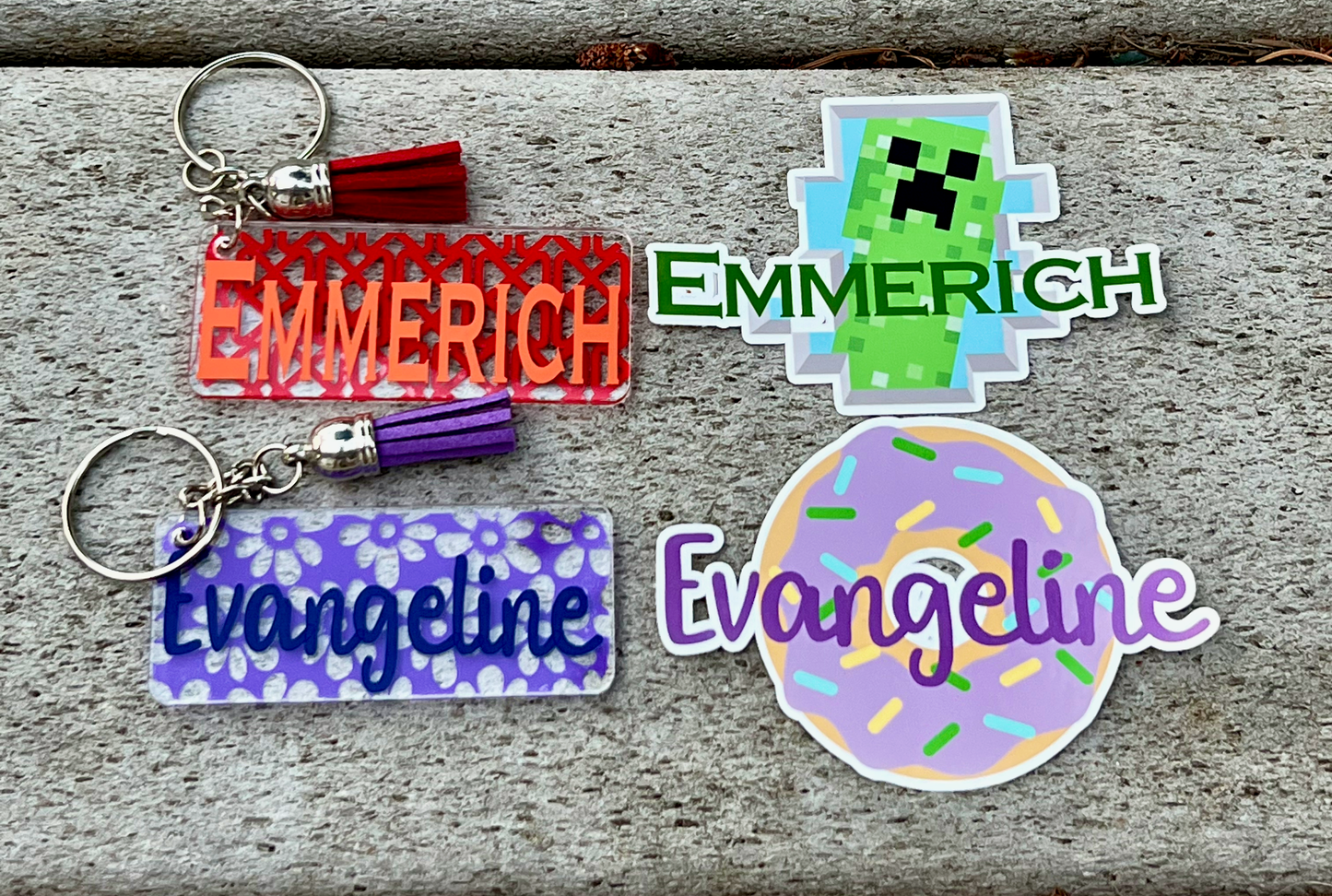 Name stickers
