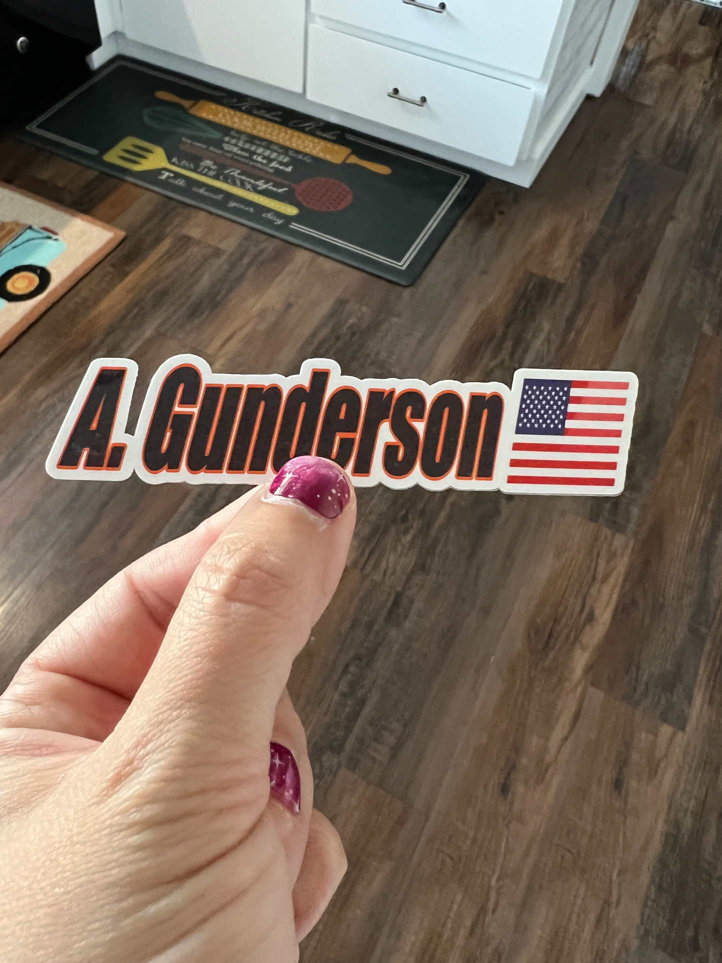 Name stickers