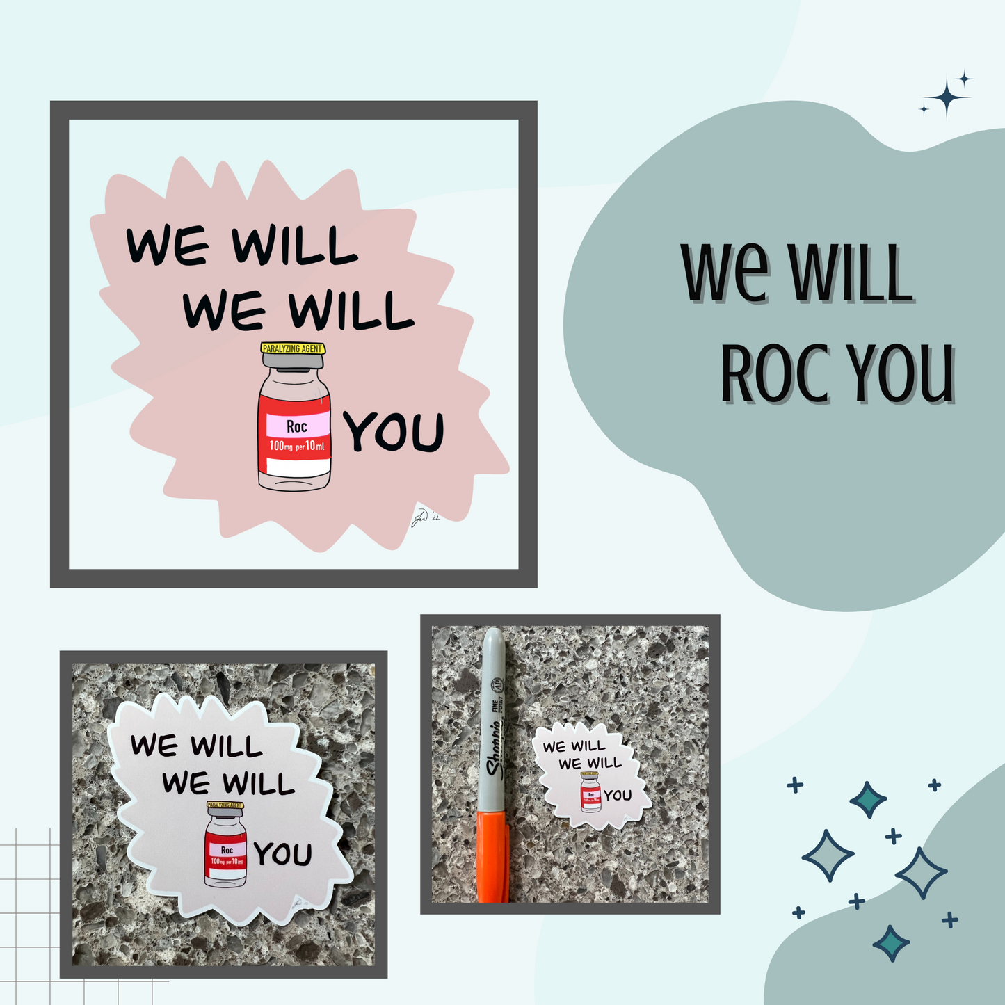We will 'roc' you