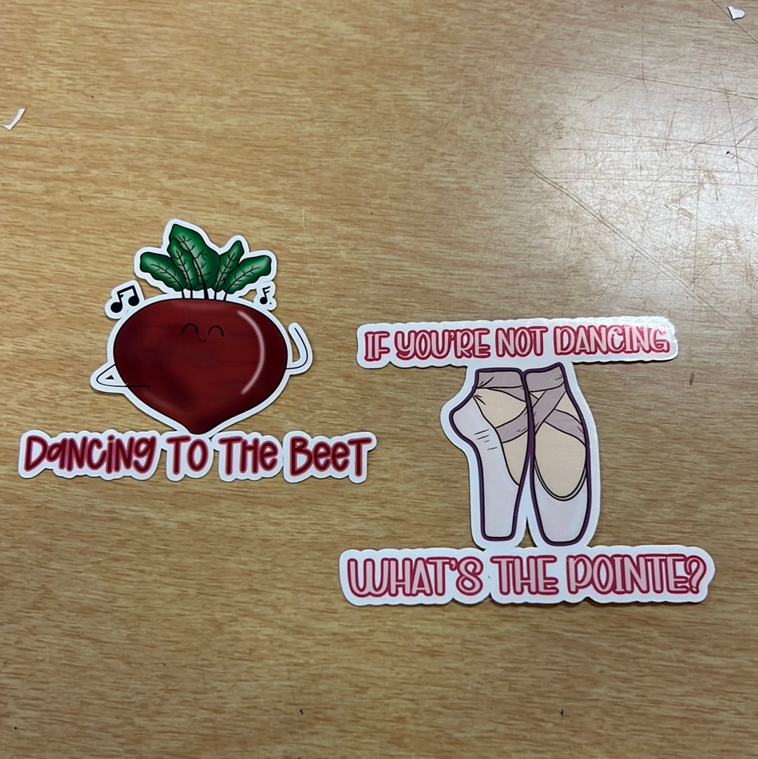 Dance sticker