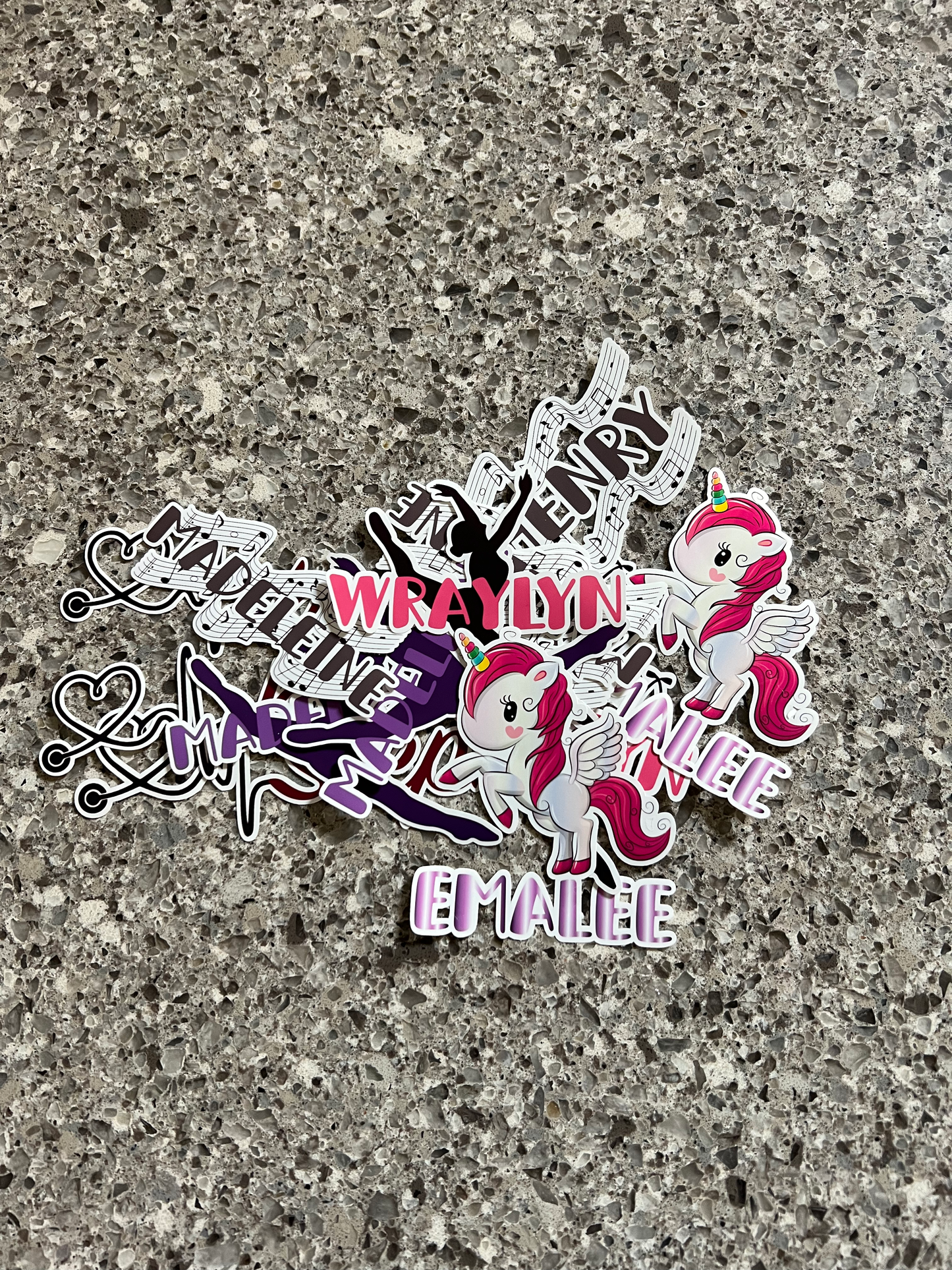 Name stickers